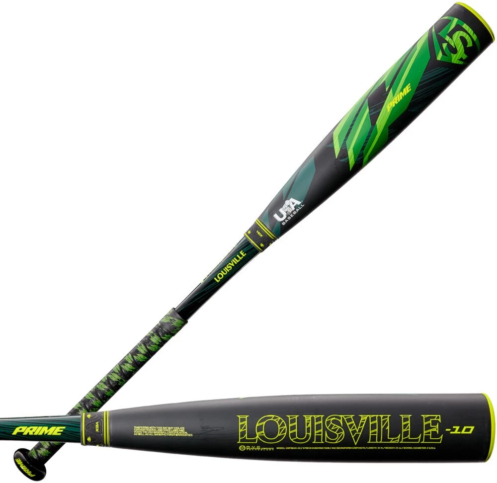 2022 Louisville Slugger Prime USA Balanced Baseball Bat (-10oz) WBL2536010