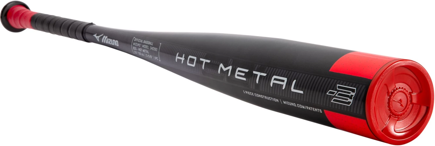 2021 Mizuno B21 Hot Metal Adult BBCOR Baseball Bat (-3oz) 340561 - Image 3