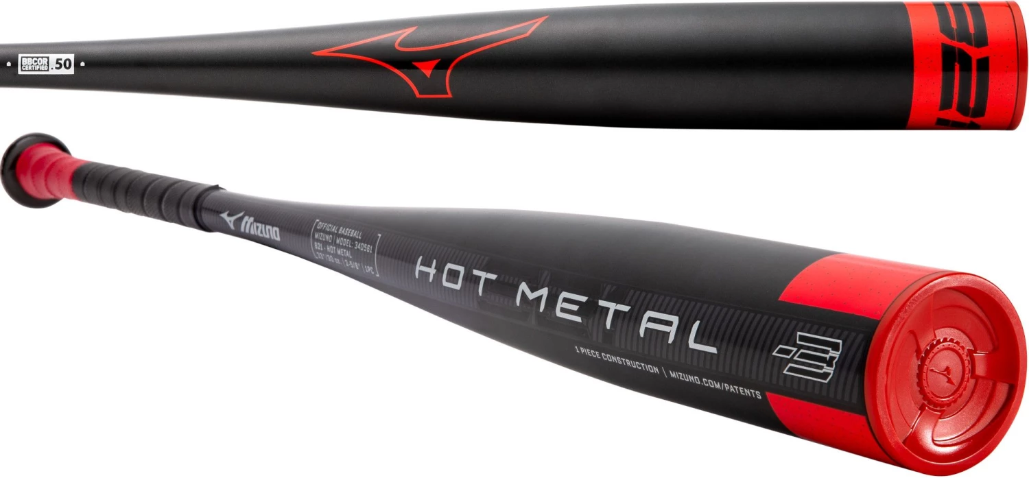 2021 Mizuno B21 Hot Metal Adult BBCOR Baseball Bat (-3oz) 340561