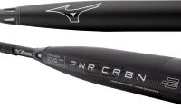 Mizuno B21 PWR CRBN Adult Balanced BBCOR Baseball Bat (-3oz) 340559