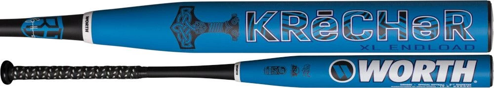 2022 Worth Krecher XL Adult Endloaded USSSA Slowpitch Softball Bat WRH22U